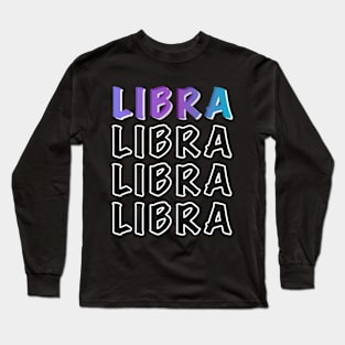LIBRA Long Sleeve T-Shirt
